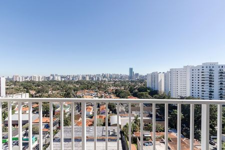 Vista do Quarto de apartamento para alugar com 1 quarto, 30m² em Santo Amaro, São Paulo