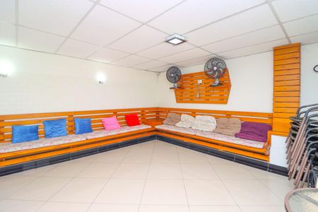Área comum de apartamento para alugar com 2 quartos, 56m² em Parque Santos Dumont, Taboão da Serra