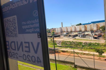 PLACA INSTALADA NO IMÓVEL de apartamento à venda com 2 quartos, 53m² em Jardim Santa Lúcia, Campinas