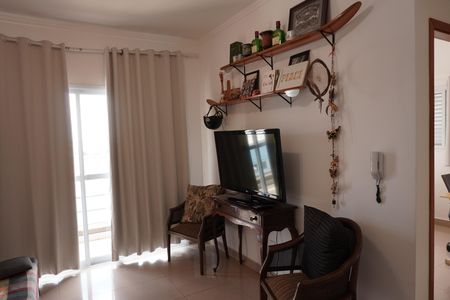 Sala de apartamento para alugar com 1 quarto, 58m² em Centro, São Carlos
