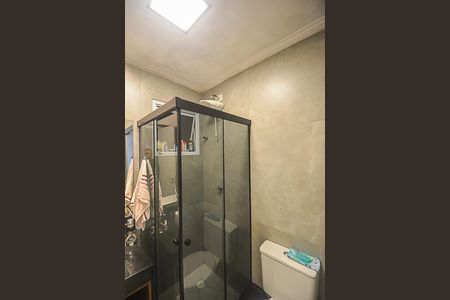 Banheiro de apartamento à venda com 2 quartos, 49m² em Vila Santa Angelina, São Bernardo do Campo