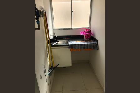Área de Serviço de apartamento à venda com 2 quartos, 42m² em Vila Tupi, Várzea Paulista