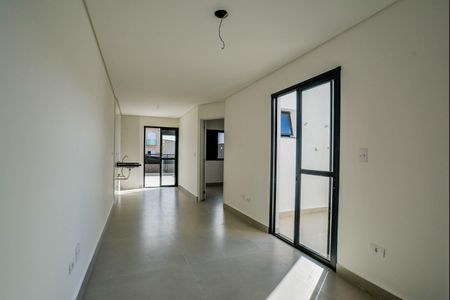 Sala de apartamento à venda com 2 quartos, 77m² em Vila Pires, Santo André