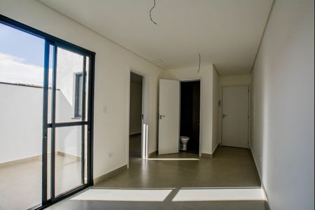 Sala de apartamento à venda com 2 quartos, 77m² em Vila Pires, Santo André