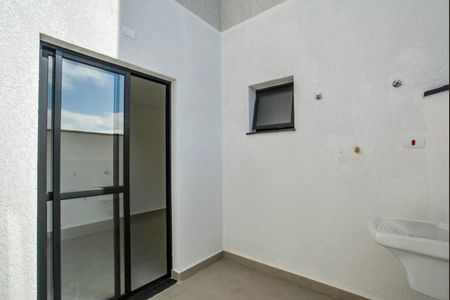 Área de Serviço de apartamento à venda com 2 quartos, 77m² em Vila Pires, Santo André