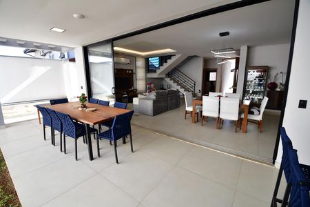 Varanda da Sala de casa à venda com 4 quartos, 300m² em Parque Alto Taquaral, Campinas