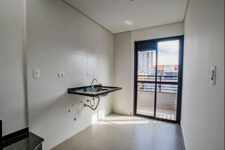 Cozinha de apartamento à venda com 2 quartos, 95m² em Vila Pires, Santo André