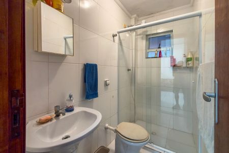 Banheiro de apartamento para alugar com 2 quartos, 95m² em Canto do Forte, Praia Grande
