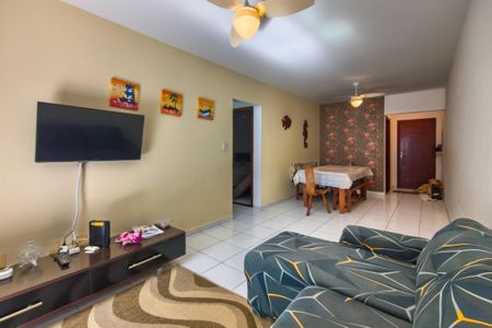 Sala de apartamento para alugar com 2 quartos, 95m² em Canto do Forte, Praia Grande