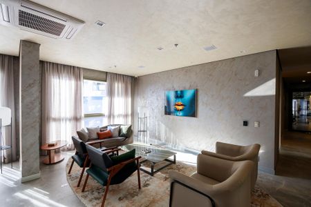 Studio para alugar com 25m², 1 quarto e sem vagaSalão de Festas