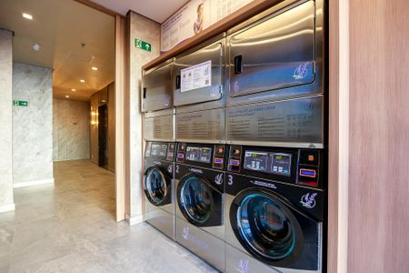 Studio para alugar com 25m², 1 quarto e sem vagaLavanderia