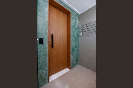 Banheiro de kitnet/studio à venda com 1 quarto, 25m² em Jardim das Acacias, São Paulo