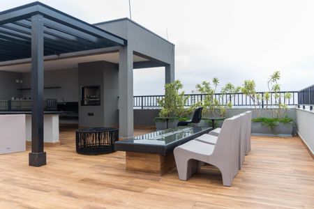 Studio à venda com 28m², 1 quarto e sem vaga Studio à venda com 28m², 1 quarto e sem vagaChurrasqueira