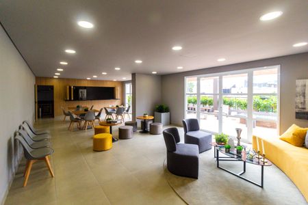 Studio à venda com 28m², 1 quarto e sem vaga Studio à venda com 28m², 1 quarto e sem vagaSalão de festas