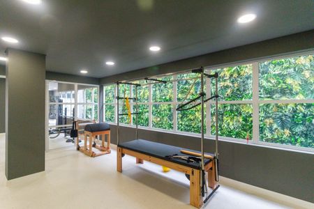 Studio à venda com 28m², 1 quarto e sem vaga Studio à venda com 28m², 1 quarto e sem vagaAcademia
