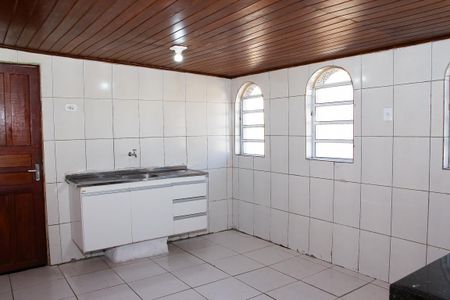 Cozinha de casa para alugar com 2 quartos, 80m² em Vila Matias, São Paulo