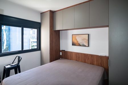 Quarto de apartamento para alugar com 1 quarto, 27m² em Bela Vista, São Paulo