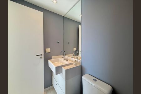 Apartamento à venda com 67m², 1 quarto e 1 vaga Apartamento à venda com 67m², 1 quarto e 1 vagaBanheiro Social