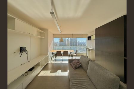 Apartamento à venda com 67m², 1 quarto e 1 vaga Apartamento à venda com 67m², 1 quarto e 1 vagaSala