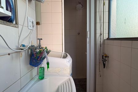 Cozinha e Área de Serviço de apartamento para alugar com 2 quartos, 88m² em José Menino, Santos