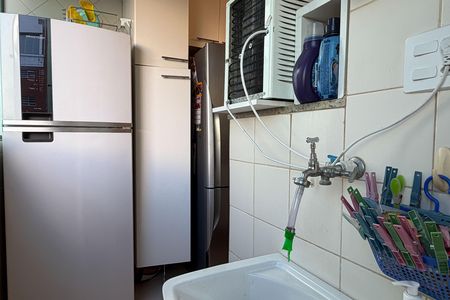 Cozinha e Área de Serviço de apartamento para alugar com 2 quartos, 88m² em José Menino, Santos
