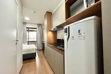 Studio para alugar com 30m², 1 quarto e 1 vaga Studio para alugar com 30m², 1 quarto e 1 vagaCozinha