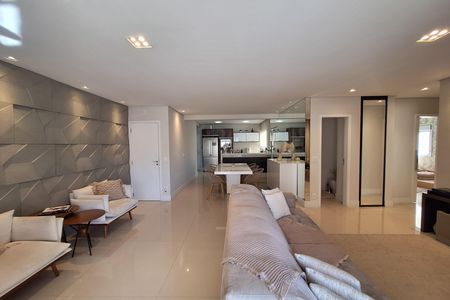 Sala  de apartamento à venda com 2 quartos, 96m² em Vila Valparaíso, Santo André