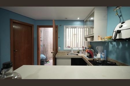 Cozinha de casa à venda com 1 quarto, 60m² em Vila Gilda, Santo André
