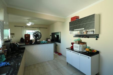 Cozinha de casa à venda com 1 quarto, 293m² em Nova Gerti, São Caetano do Sul
