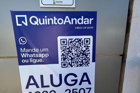 Apartamento para alugar com 42m², 1 quarto e 1 vaga Apartamento para alugar com 42m², 1 quarto e 1 vagaPlaca