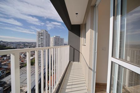 Varanda da Sala de apartamento para alugar com 2 quartos, 40m² em Jardim Maringa, São Paulo