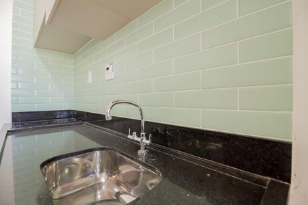 Cozinha de kitnet/studio à venda com 1 quarto, 25m² em Tatuapé, São Paulo