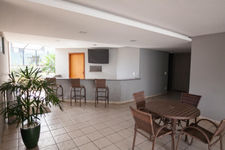 Área comum goumet  de apartamento à venda com 1 quarto, 43m² em Buritis, Belo Horizonte