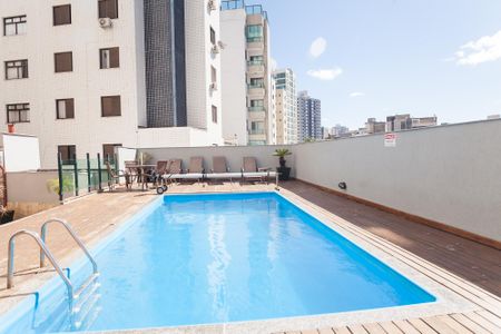 Área comum - Piscina de apartamento à venda com 1 quarto, 43m² em Buritis, Belo Horizonte