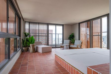 Studio à venda com 23m², 1 quarto e sem vaga Studio à venda com 23m², 1 quarto e sem vagaÁrea comum