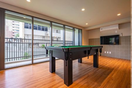 Studio à venda com 23m², 1 quarto e sem vaga Studio à venda com 23m², 1 quarto e sem vagaSalão de Jogos