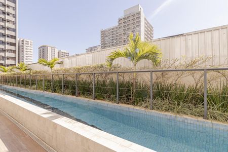 Área comum - Piscina de kitnet/studio para alugar com 1 quarto, 32m² em Moema, São Paulo