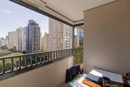 Sacada de kitnet/studio para alugar com 1 quarto, 32m² em Moema, São Paulo