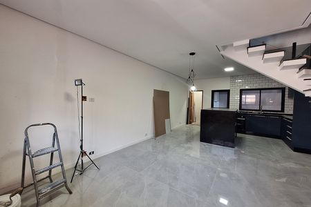Sala  de casa à venda com 3 quartos, 130m² em Vila Alto de Santo Andre, Santo André