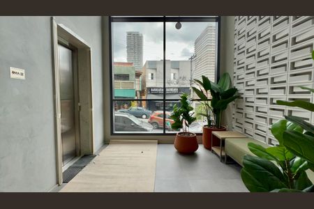 Studio para alugar com 28m², 1 quarto e sem vaga Studio para alugar com 28m², 1 quarto e sem vagaHall de entrada