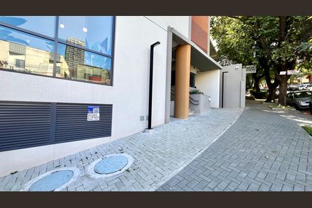 Studio para alugar com 28m², 1 quarto e sem vaga Studio para alugar com 28m², 1 quarto e sem vagaFachada