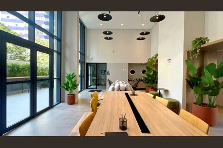 Studio para alugar com 28m², 1 quarto e sem vaga Studio para alugar com 28m², 1 quarto e sem vagaCoworking