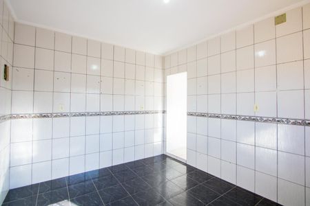 Cozinha de casa para alugar com 1 quarto, 80m² em Vila Guaraciaba, Santo André