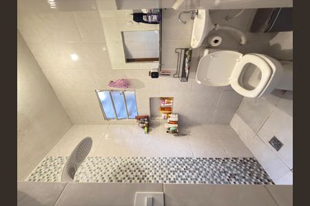 Banheiro Social de casa para alugar com 3 quartos, 65m² em Bela Vista, Contagem