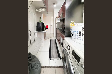 Área de Serviço de apartamento à venda com 2 quartos, 52m² em Nova Petrópolis, São Bernardo do Campo