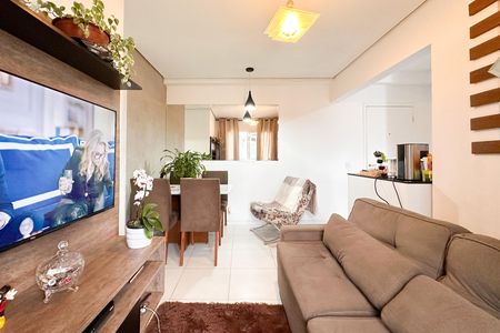 Sala de apartamento à venda com 2 quartos, 52m² em Nova Petrópolis, São Bernardo do Campo