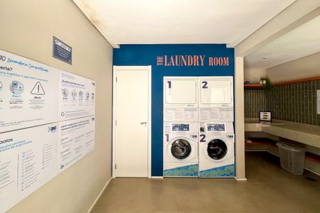 Apartamento para alugar com 40m², 2 quartos e 1 vaga Apartamento para alugar com 40m², 2 quartos e 1 vagaLavanderia