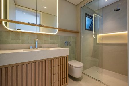 Suíte 2 de apartamento à venda com 2 quartos, 177m² em Pinheiros, São Paulo