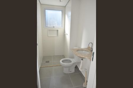 banheiro social de apartamento à venda com 2 quartos, 53m² em Medeiros, Jundiaí