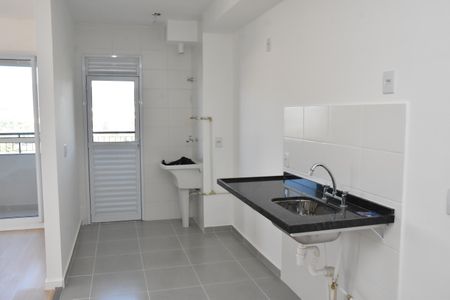 Cozinha de apartamento à venda com 2 quartos, 53m² em Medeiros, Jundiaí